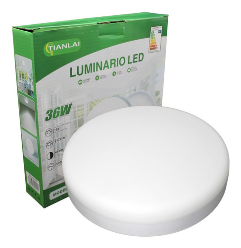 Lampara Led 36w (300) Sobreponer Tipo Aspirina 