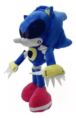 1 Peça De Brinquedo De Pelúcia Metal Sonic The Hedgehog