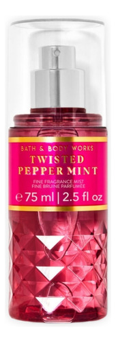 Twisted Peppermint Fine Fragance Mini Bath & Body Works 75ml
