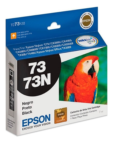 Cartucho Epson 73n Negro C79 Cx3900 4900 T073120