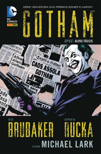 Gotham: DPGC: Alvos Fáceis, de Brubaker, Ed. Editora Panini Brasil LTDA, capa dura em português, 2018