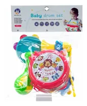 Comprar Juego Para Niños Tambor Con Instrumentos Musicales