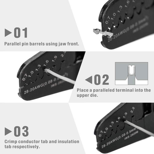 Herramientas De Crimpado Icrimp Mini Micro Open Barrel...