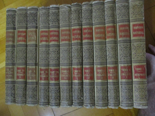Historia Natural - Montaner Y Simón, 1891-1894 (12 Tomos)