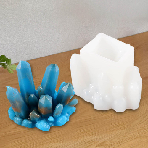 Molde De Resina De Cristal, Molde De Resina De 9,5x7,2x7cm