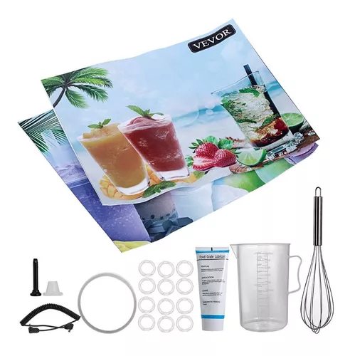 Máquina Granizados Smoothie Bebidas Comercial 12 L X 2 Vevor