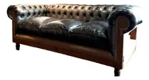 Comprar Sillón Chesterfield Constructor 3c Cuero Vacuno Color Plata