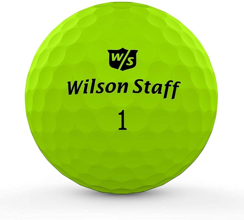 Pelota De Golf Profesional Wilson Staff Duo, Verde