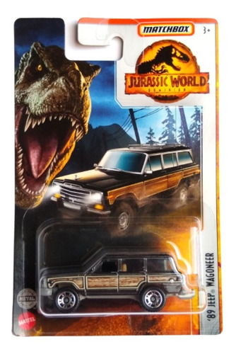 Matchbox 89 Jeep Wagoneer Jurassic World Dominion 