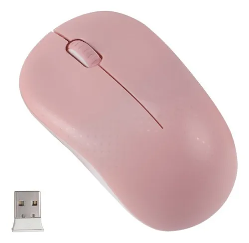 Mouse Meetion R545 Inalambrico Optical Usb Computer 2.4g Color Rosa