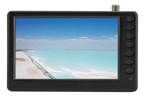 Televisor Portátil De 5 Pulgadas Compatible Con Isdb T Recar