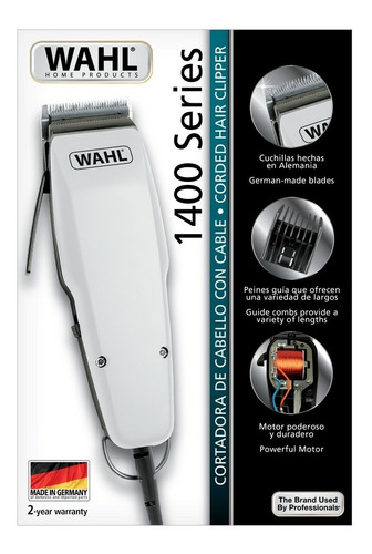 Imagen 3 de 4 de Maquina De Cortar Pelo Wahl Profesional Moser 1400 Series