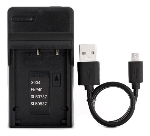 Slb-0737 Cargador Usb Para Samsung Digimax I5, Digimax L50, 