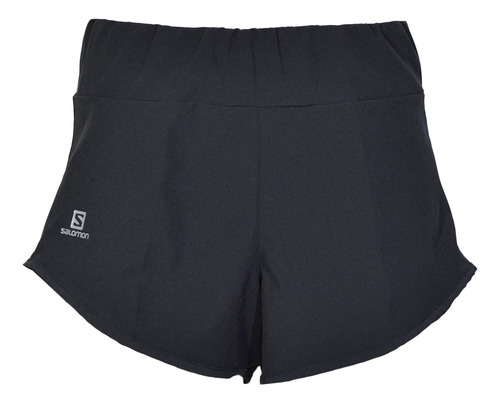 Short Salomon Free Mujer Negro