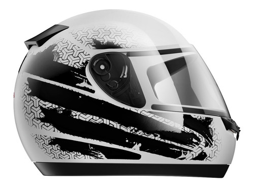 Capacete Honda Fechado Hfs Dreamer Branco/grafite