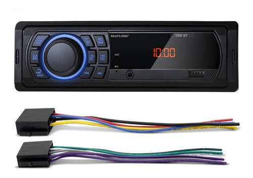 Imagem 4 de 5 de Som Mp3 Player 1din Usb Radio Multilaser Fm Bluetooth Carro