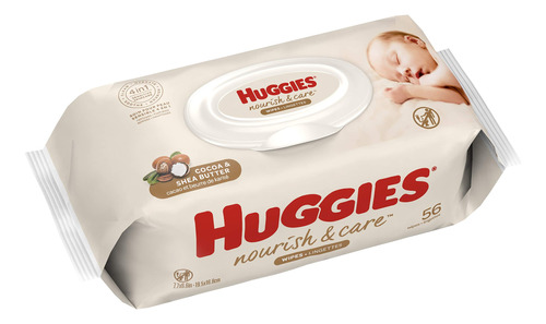 Huggies Nourish & Care - Toallitas Para Bebs, Cuidado De La