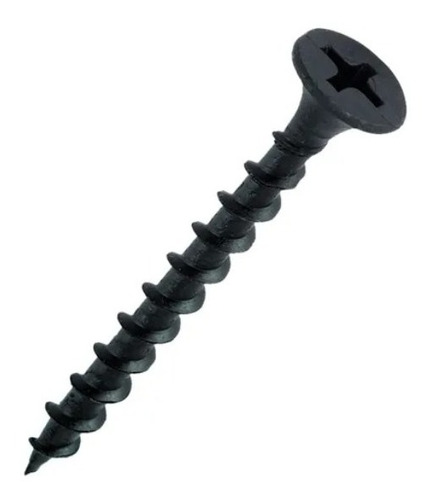 Tornillo Para Madera Autoperforante 6x3/4 Negro X 500 Uni.