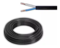Comprar Fio Cabo Pp De Extensão 15m Bitola 2x0,75mm 2 Vias Cu002F 0 75mm Cobertura Preto