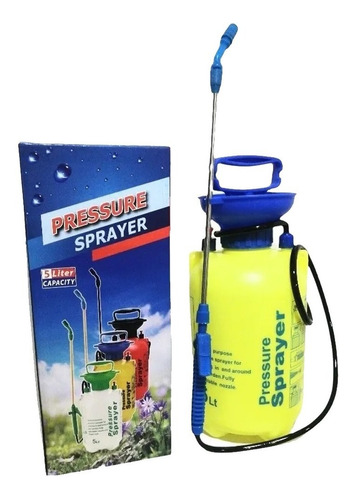 Rociador Pulverizador Fumigador Manual A Presion 5 Lts St