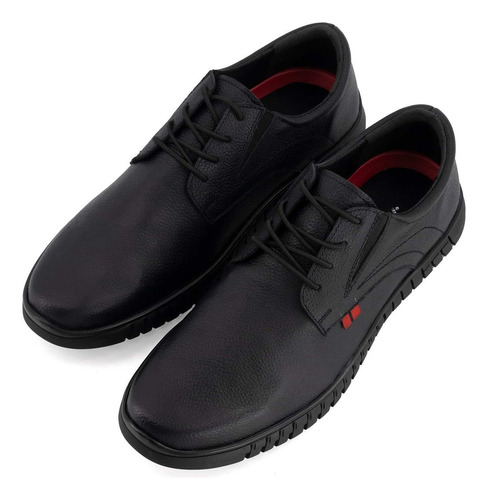Tenis Clase Ve3889473 Acojinado Doble Amplia Liso Caballero