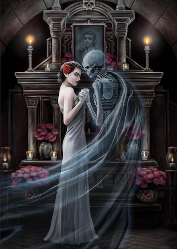 Rompecabezas Balie De Muerte Siempre Anne Stokes 1000pz Goth