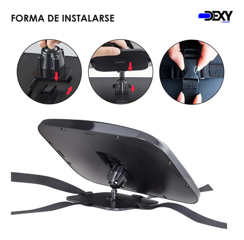 Espejo Retrovisor Para Bebé Gran Angular 360° Espejo Coche