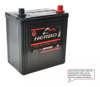 Bateria Herbo 12x45 Chevrolet Spark Motor 1.5 Nafta