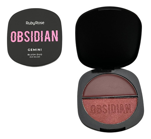 Duo De Blush Multiuso Obsidian Ruby Rose Cor 03