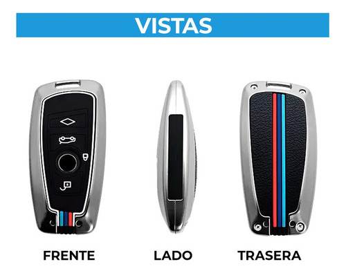 Funda Carcasa Llave Para Bmw Serie 5 Gt F10 F07 2011 A 2016
