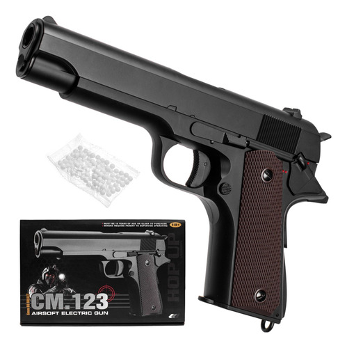 Pistola Electrica Airsoft Colt 1911 Calibre 6mm Marcadora