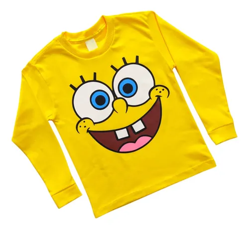 Camiseta Camisa Bob Esponja Desenho Infantil Criança Kids 08 - jk