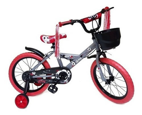 Bicicleta Infantil Rodado 16 Regulable Ruedas Reforzada Urby