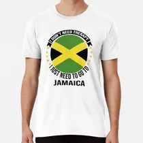 Comprar Remera No Necesito Terapia, Solo Necesito Ir A Jamaica Algod