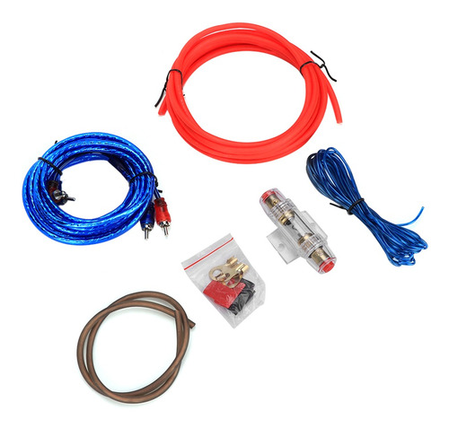 Kit De Cables Para Subwoofer De Coche, Altavoces Amplificado