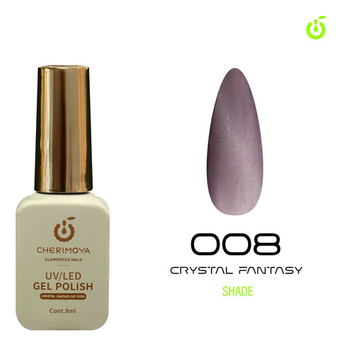 Esmalte Ojo De Gato Semipermanente Cherimoya 8ml 008