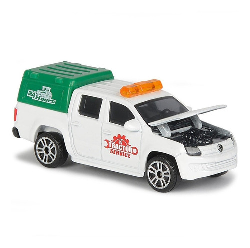 Veiculo Miniatura Majorette Pickup Series 3 Amarok Tractor