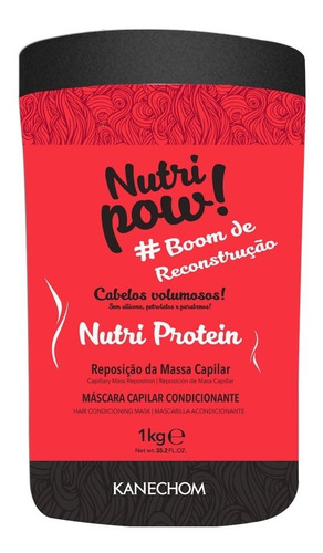 Crema Capilar Acondicionante Nutri Pow! Nutri Protein