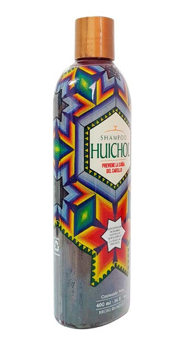 2 Pzs Huichol Shampoo Natural Anti Caida 400ml