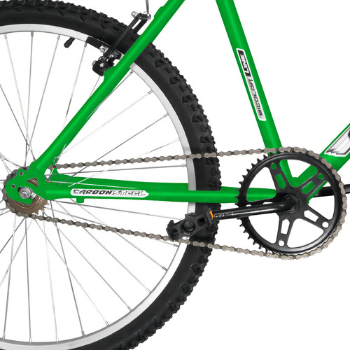 Bicicleta Aro 26 Ultra Bikes Bicolor Masculina Sem Marcha Cor Verde Kw