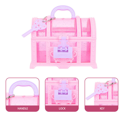 Collares Para Niñas Adolescentes, Caja De Maquillaje Treasur