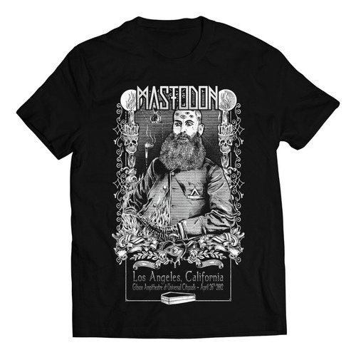 Camiseta Oficial Mastodon Nostradamus Rock Activity
