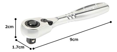 Tone Rh2hs 1/4 Accionamiento 72 Dientes Trinquete Corto