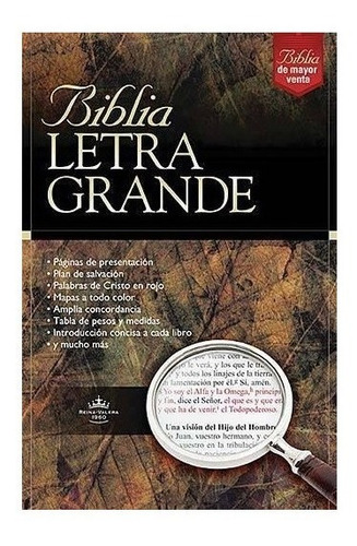 Biblia Letra Grande-rv 1960 : Rvr 1960- Reina Valera 1960 