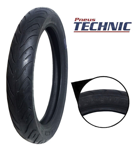 Pneu Aro 18 Sport R 100/90-18 Com Camara Ybr 125