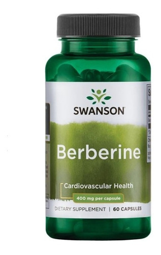 Berberina Swanson 400 Mg 60 Caps Reduce Colesterol