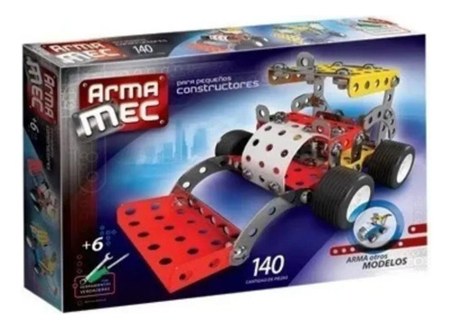 Armamec Mecano Pequeños Constructores 140 Piezas