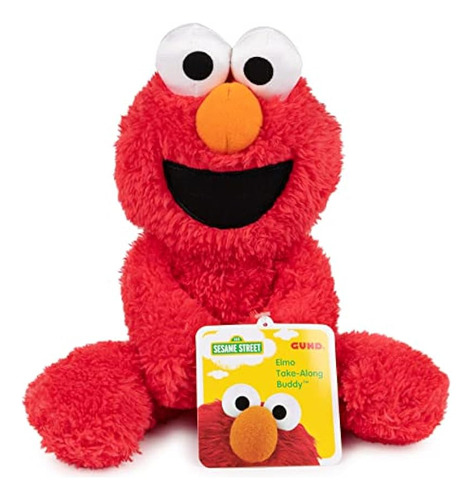 Peluche Elmo De Plaza Sésamo 13 Pulgadas Juguete Gund ;o