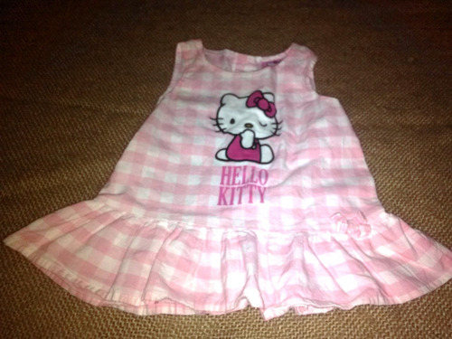 Vestido Bebe Talla 24 Meses Hello Kitty Us$ 7,00