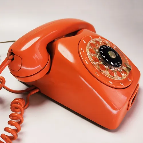 Teléfono Años 70 De Disco, Línea De Tono, Original Ericsson (Usado)